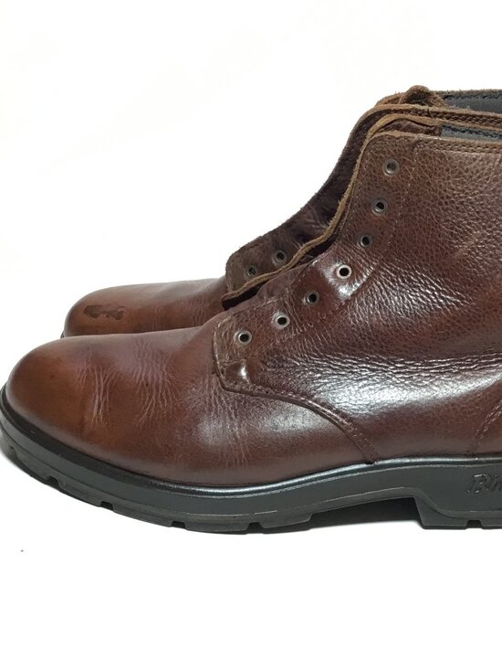 Blundstone Boots Men\'s AU 9 US 10 Brown Leather Combat Lace Up Ankle Work Boots main image 5